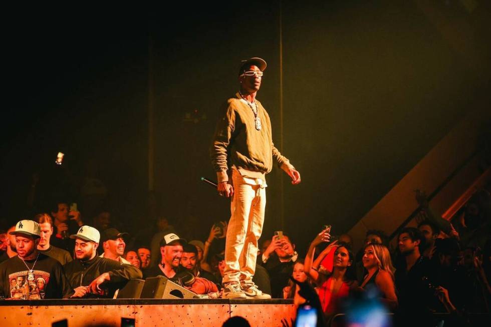 Travis Scott is set to headline Zouk Nightclub at Resorts World Las Vegas beginning Sept. 17. ( ...