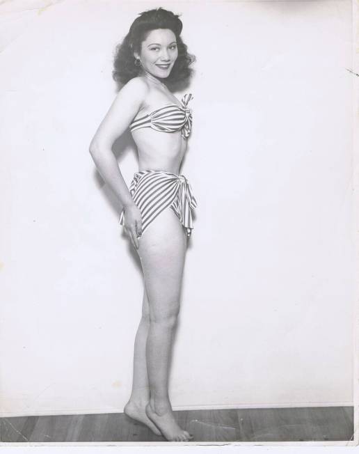 A vintage photo of a teenage Gloria Dea is in AnnaRose Einarsen's collection of the magician's ...