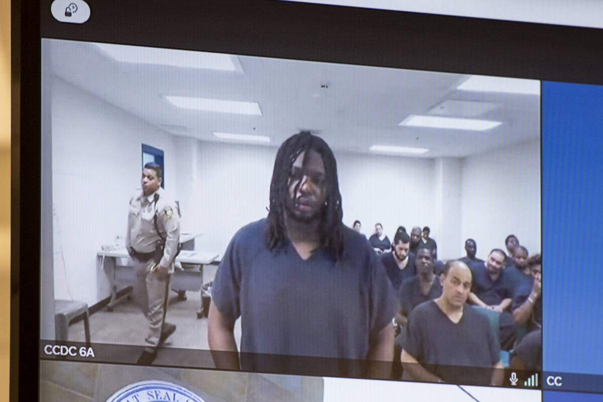 Rashawn Gaston-Anderson, accused of shooting a waiter 11 times this spring, appears in court vi ...