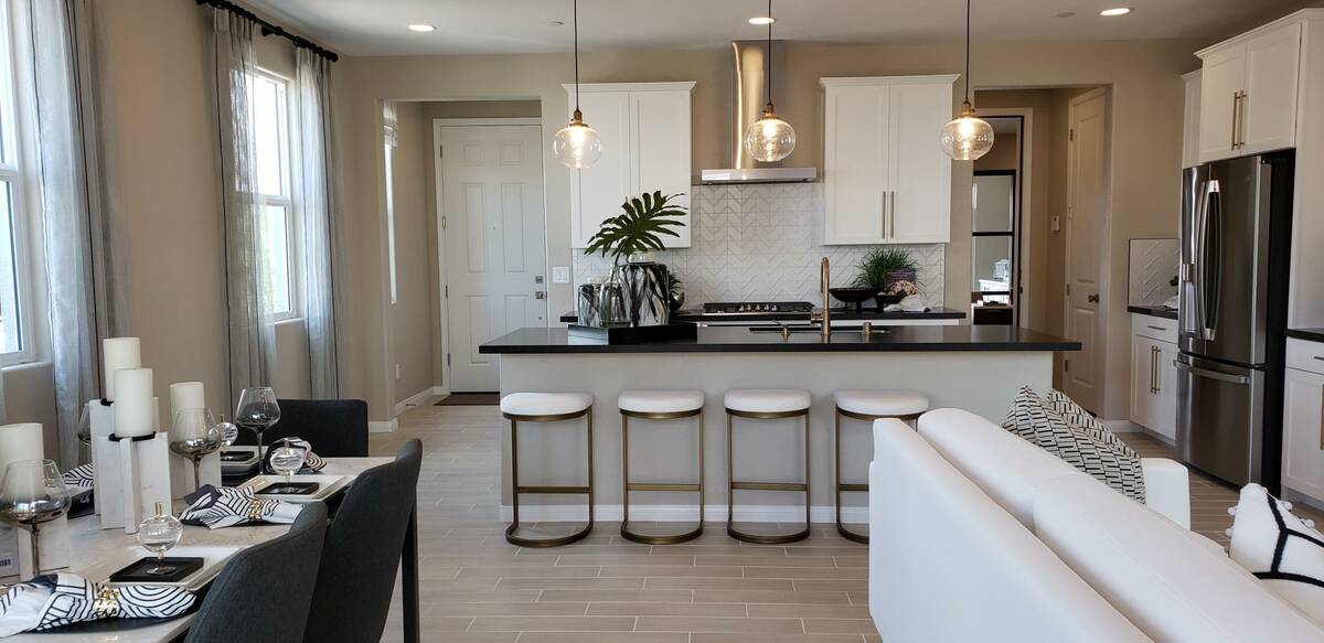Richmond American Homes has two move-in-ready homes featuring the Sandalwood plan in Bel Canto ...