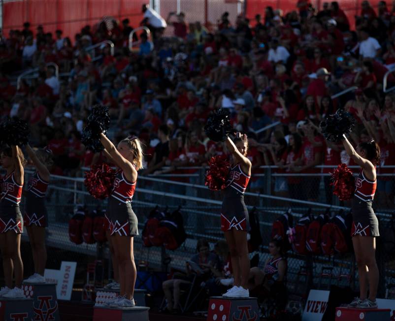 Arbor View High School hosts Snow Canyon for the first game of the season on Friday, Aug. 19, 2 ...