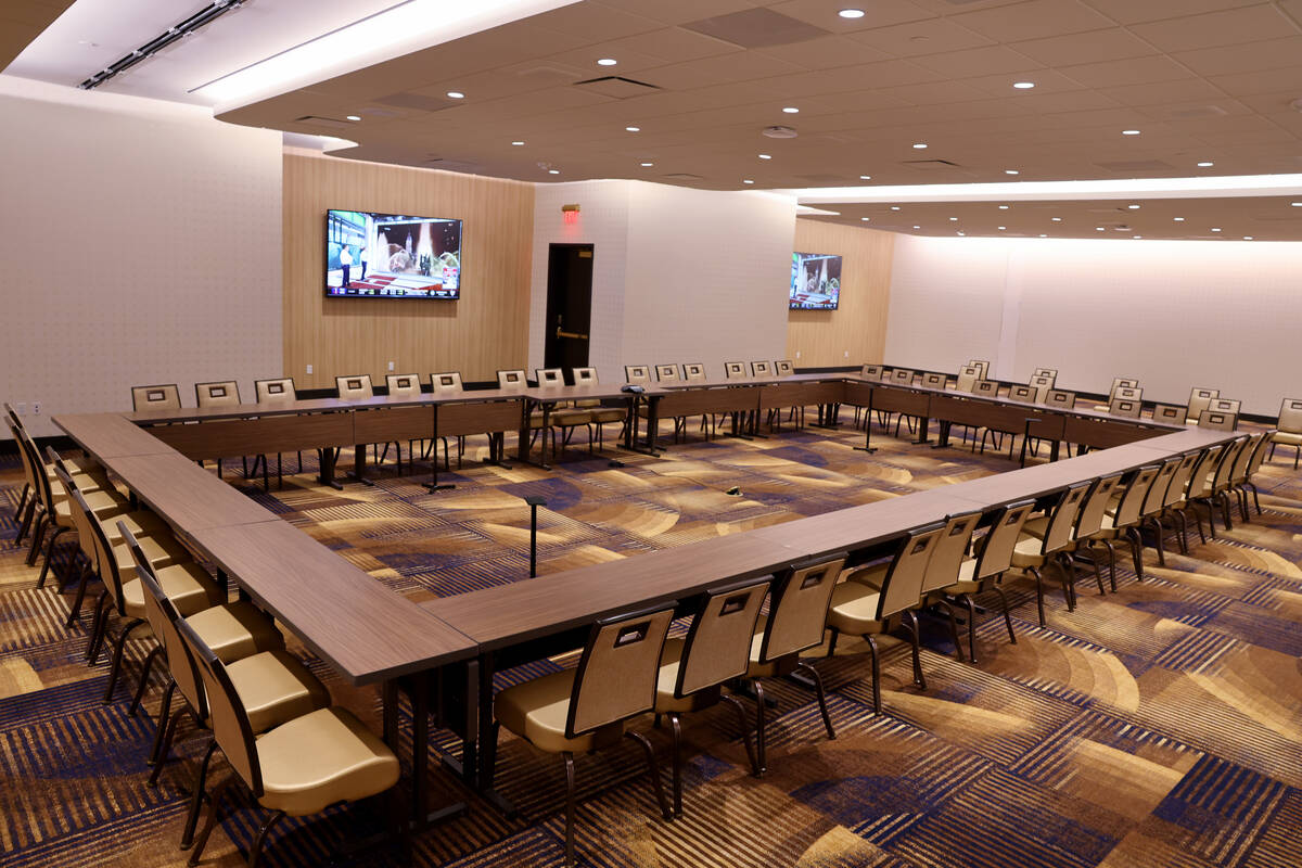 The Starlite rooms at the new meetings and conventions space at Circa in downtown Las Vegas Mon ...