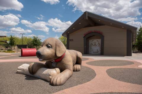 Enjoy the Heritage Bark Park in Henderson with your sweetheart and four-legged friends, then he ...