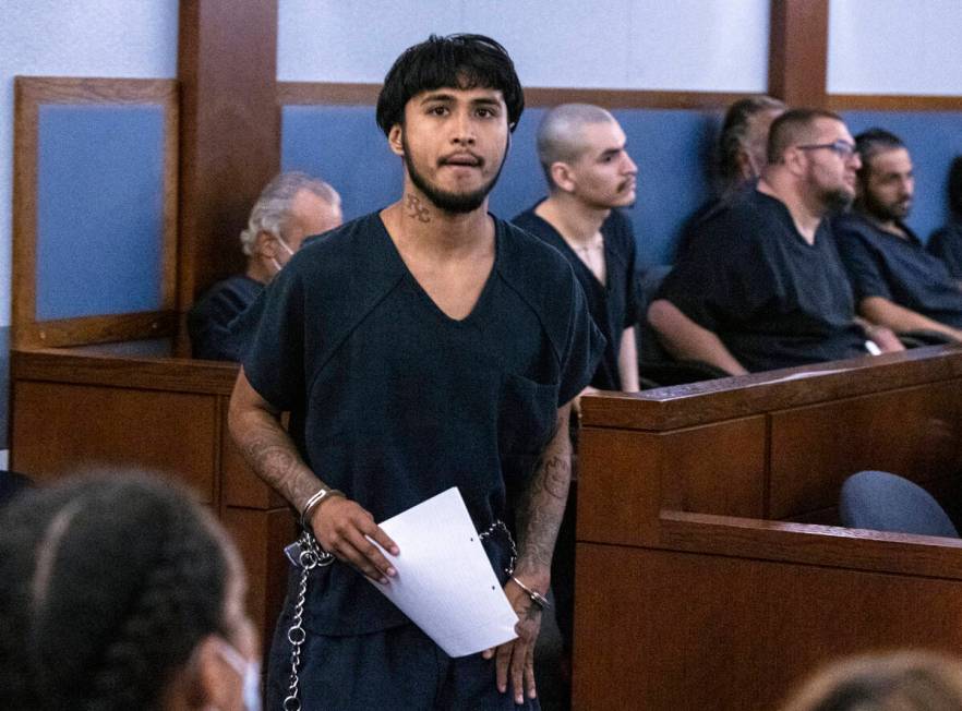 Hector Camacho, arrested in connection with a deadly drive-by shooting, appears in court during ...