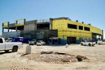 Vehicle display windows at Las Vegas Centennial Subaru are built on the second and third floors ...