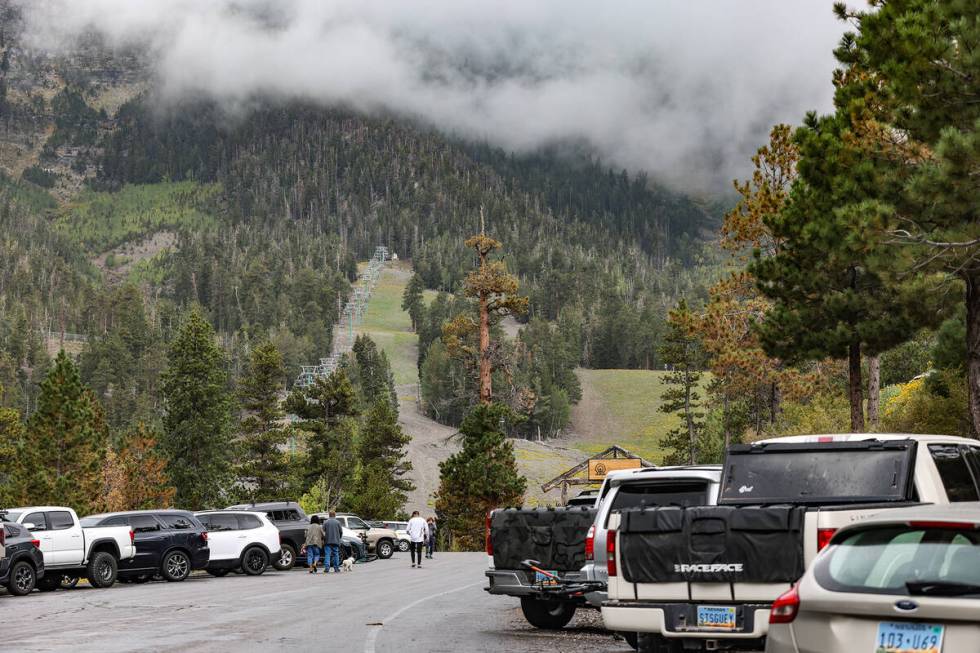 Lee Canyon resort in Las Vegas, Monday, Sept. 12, 2022. (Rachel Aston/Las Vegas Review-Journal) ...