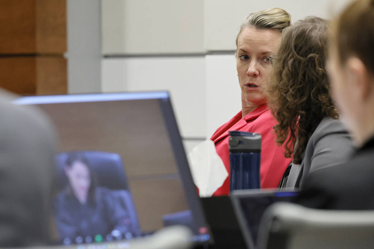 Assistant Public Defenders Melisa McNeill, left, and Tamara Curtis speak after Judge Elizabeth ...