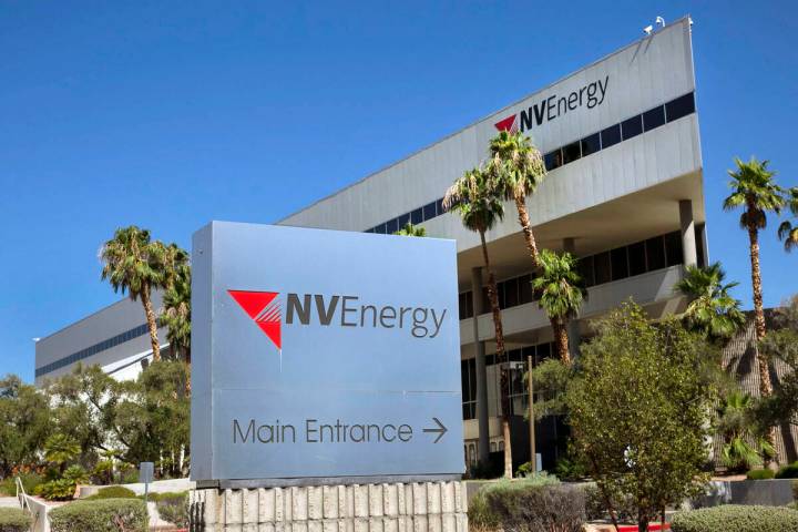 NV Energy's headquarters building on 6226 W. Sahara Ave. (Bizuayehu Tesfaye/Las Vegas Review-Jo ...
