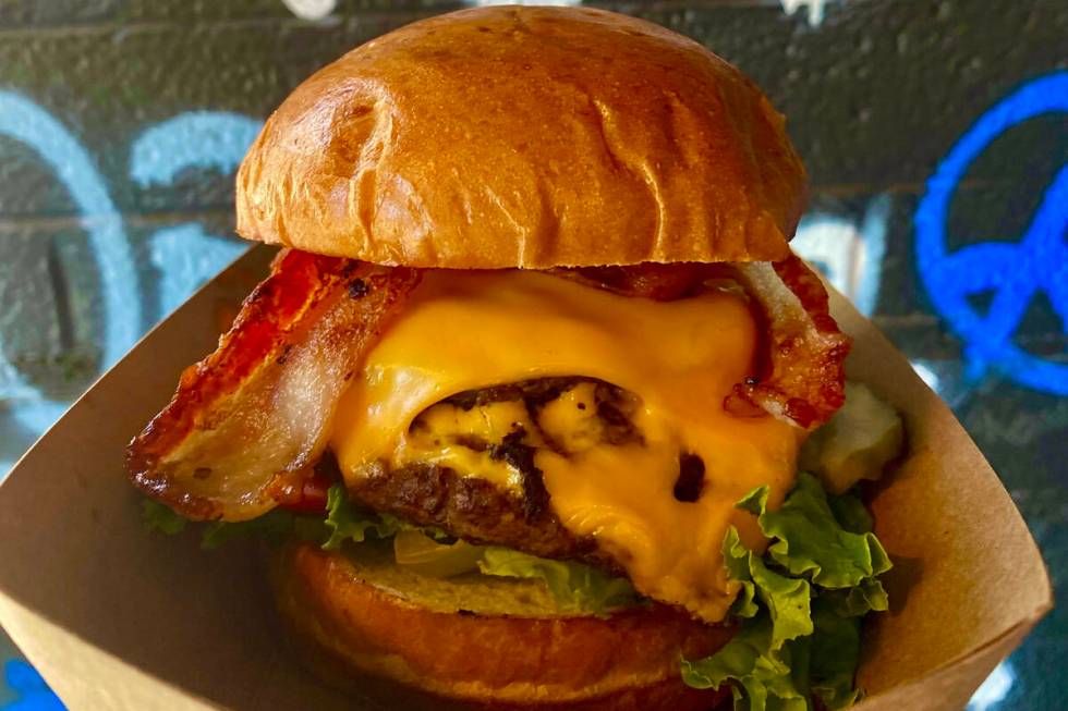A Water Street Burger from the new Street Burger, a three-story spot on Water Street in the Hen ...