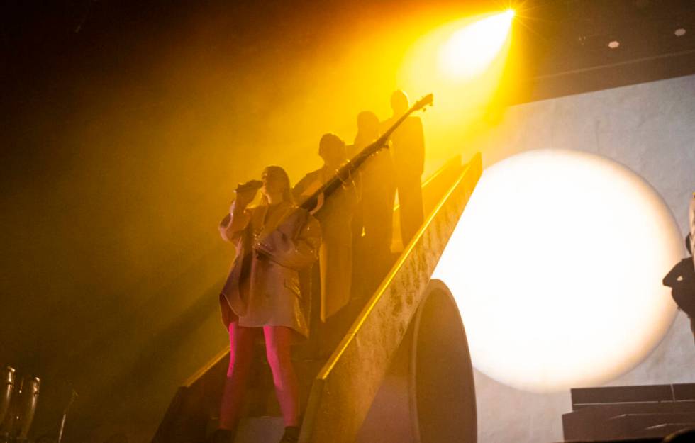 Lorde performs during of the Life is Beautiful festival on Saturday, Sept. 17, 2022, in downtow ...