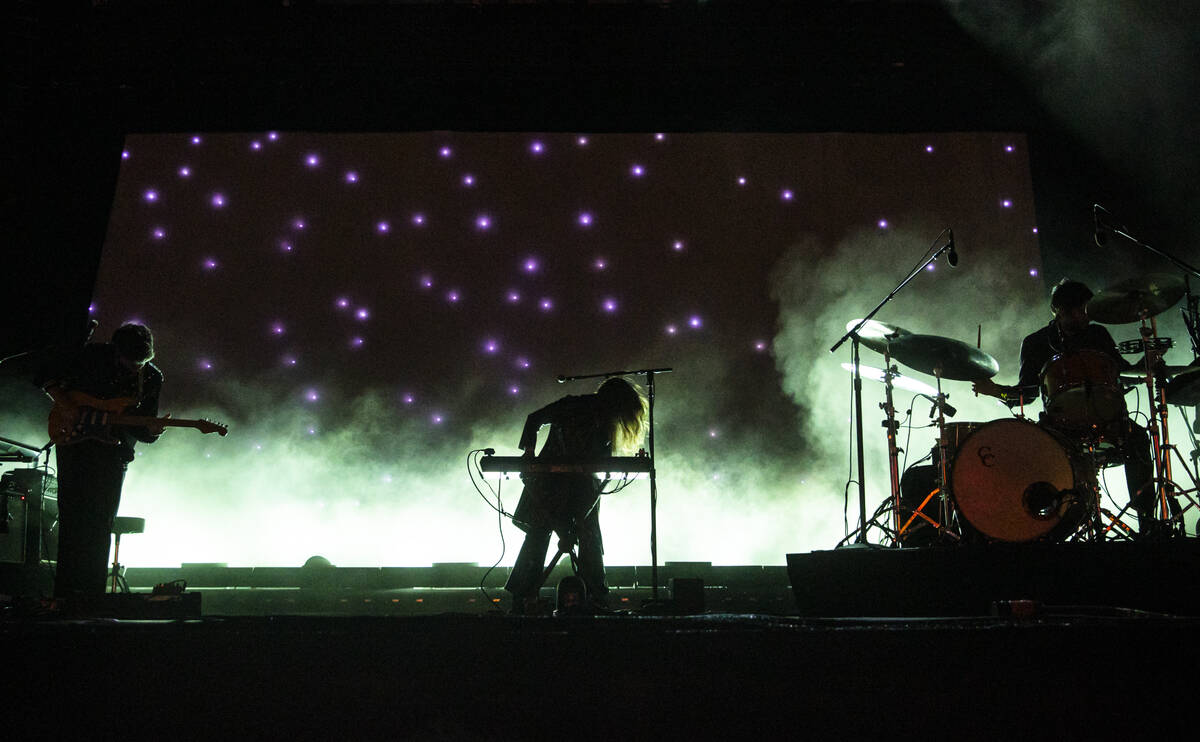 Beach House performs during the Life is Beautiful festival on Sunday, Sept. 18, 2022, in downto ...