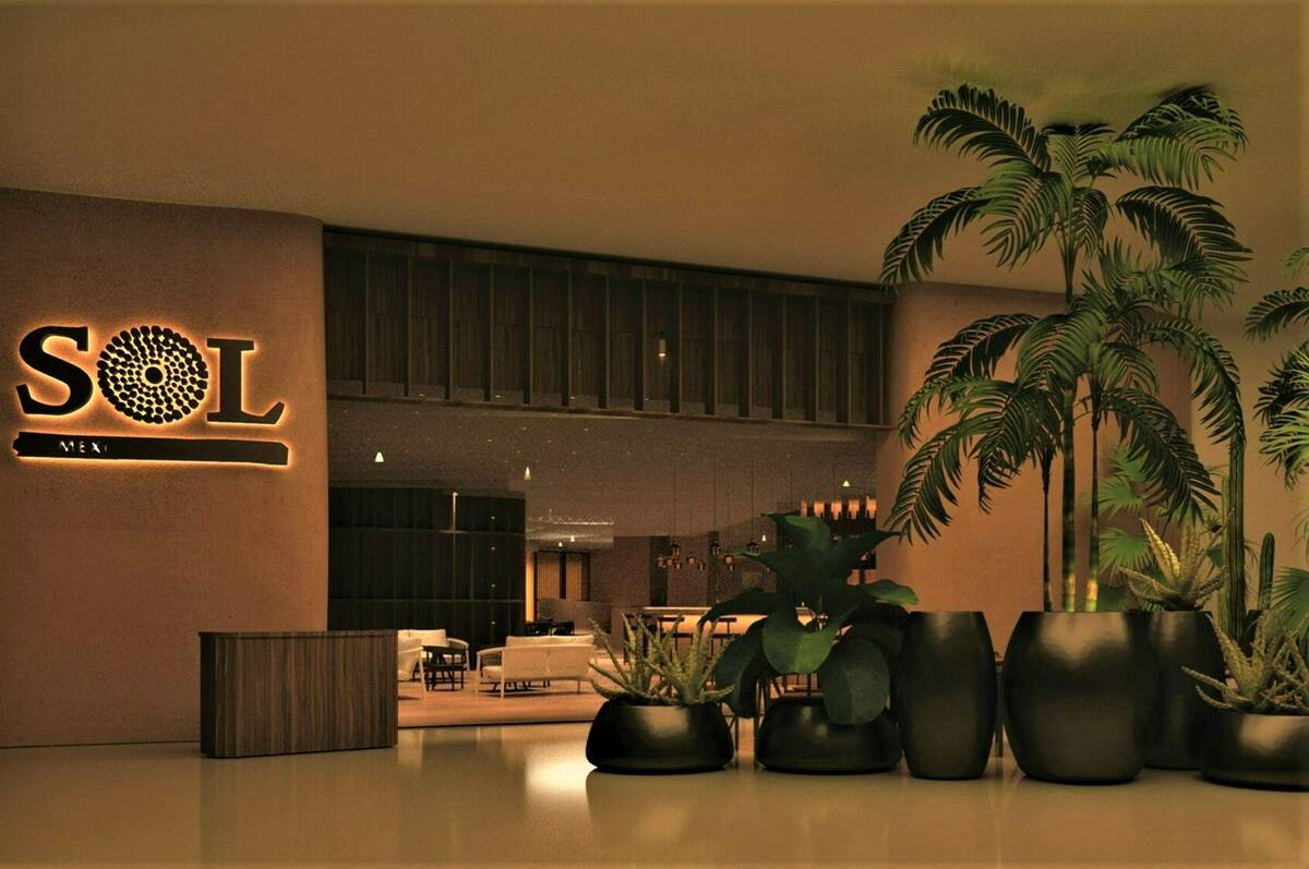 A rendering of the first Las Vegas location of Sol Mexican Cocina, the small restaurant group k ...