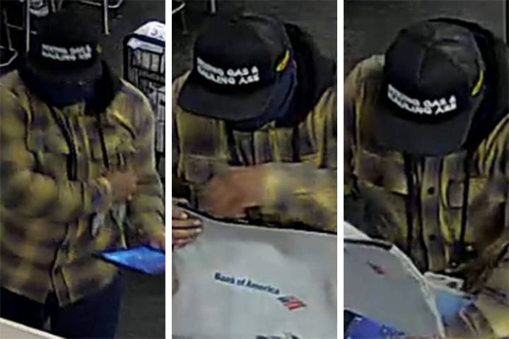 A man with a hat that says "Mixing Gas and Hauling A--" robbed a grocery store near the 1600 bl ...