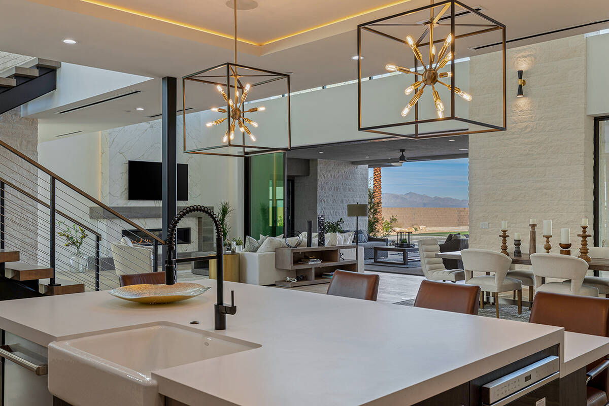 The kitchen. (Luxury Estate International)