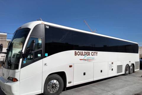 A tour company is now offering round-trip shuttles to Boulder City from the Strip. (National Pa ...