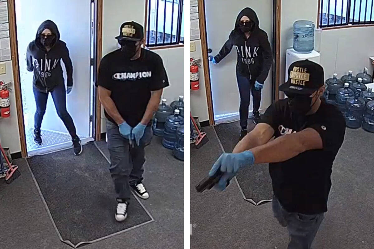 Police are seeking the public’s help in identifying a man and woman in connection to a robber ...