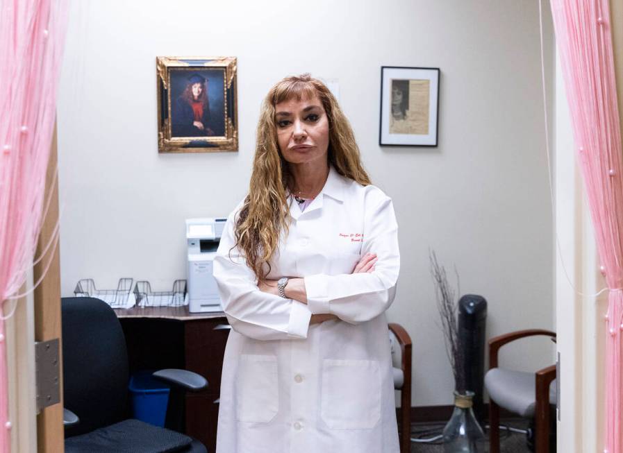 Dr. Souzan El-Eid, a breast surgeon and medical director of the Breast Care Center at Summerlin ...