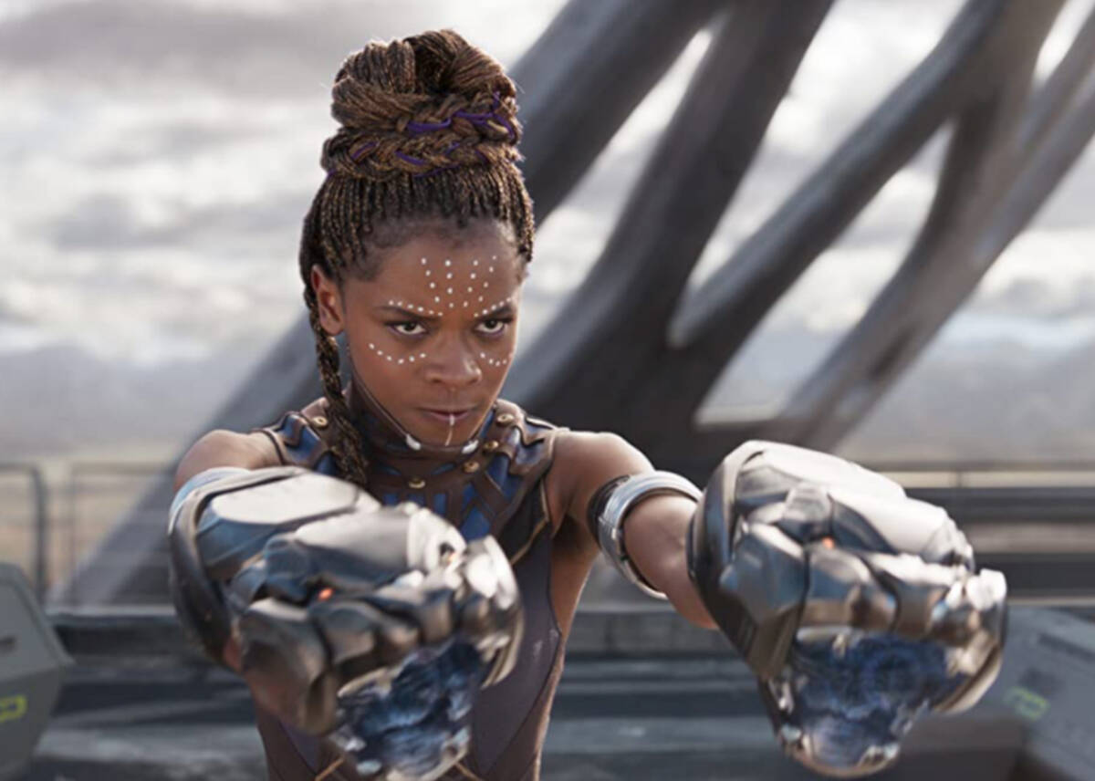 Letitia Wright in "Black Panther: Wakanda Forever.” (Marvel Studios/TNS)