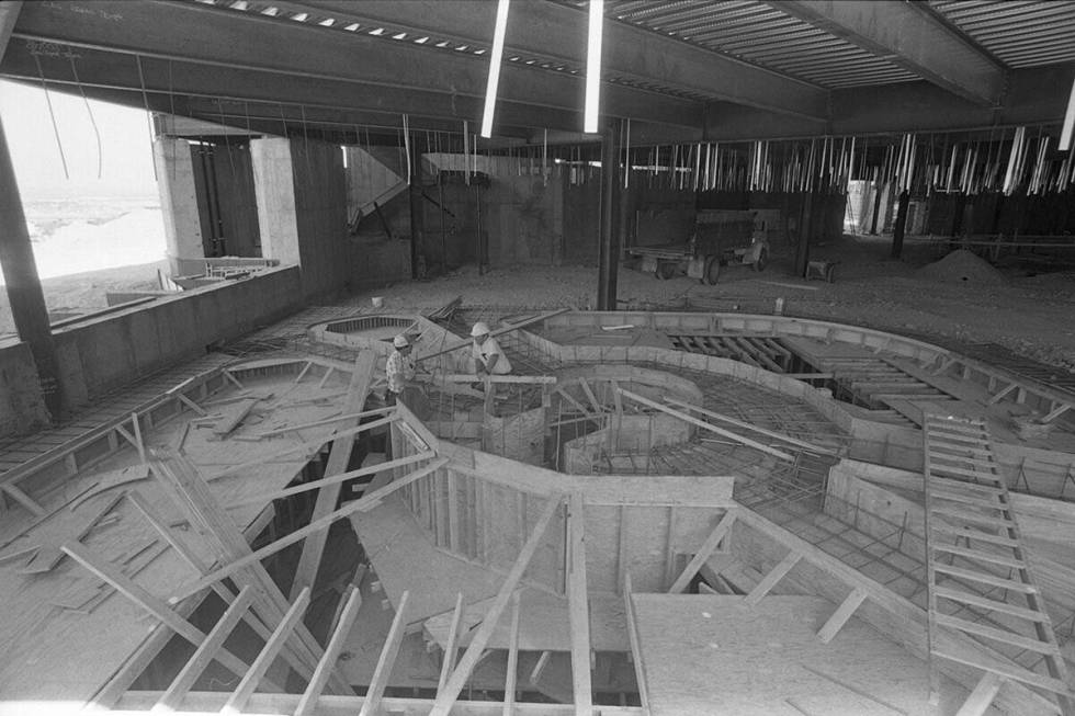 Construction work being done on a Church of Jesus Christ of Latter-Day Saints Temple in July 19 ...