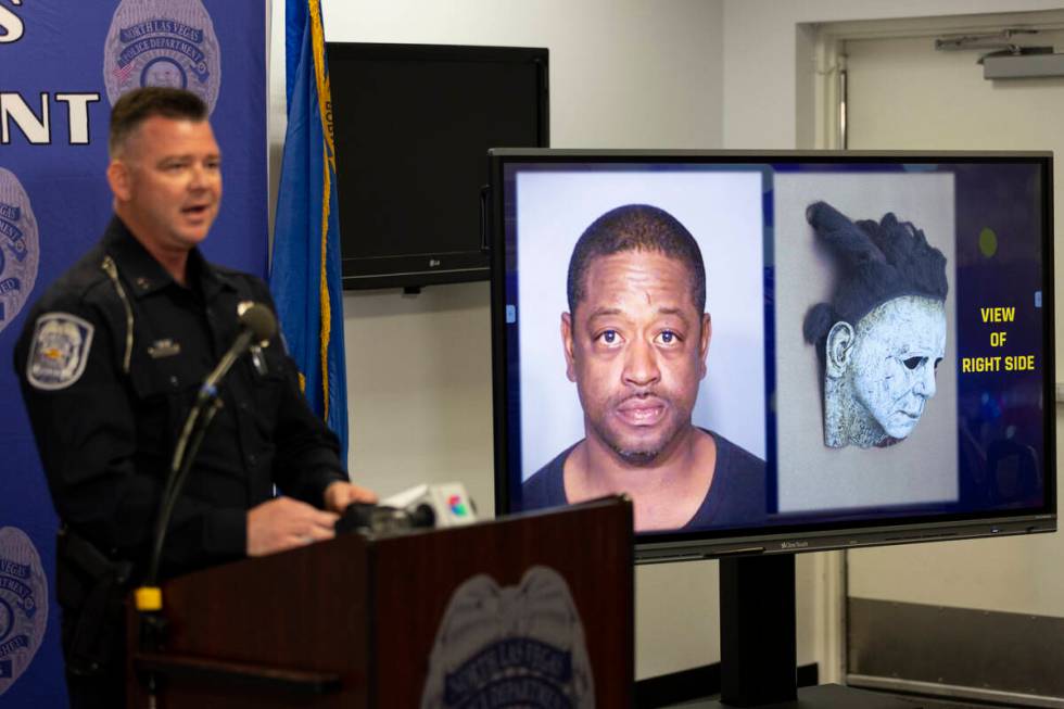 The picture of Christopher Earl Smith, now deceased, after an officer involved shooting, is sho ...