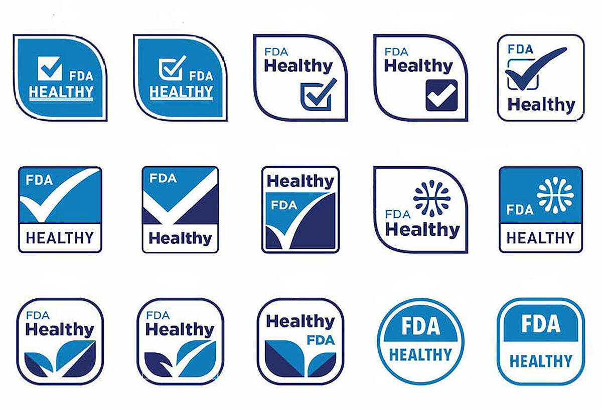 FDA has proposed a symbol that can be used to quickly convey the claim of "healthy". ...
