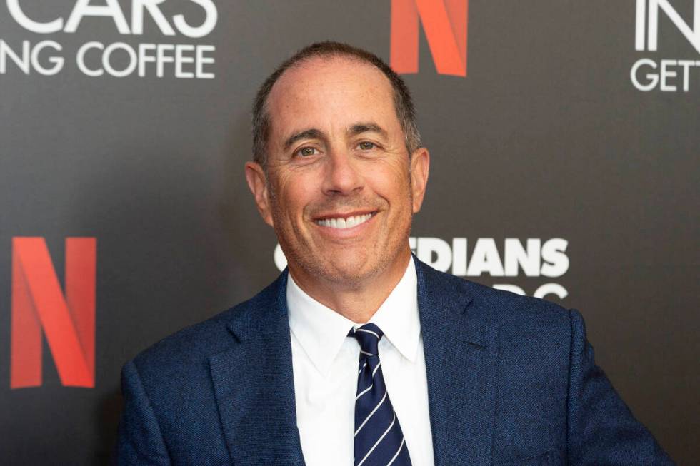 FILE - This July 17, 2019 file photo shows Jerry Seinfeld at the "Comedians In Cars Getting Cof ...