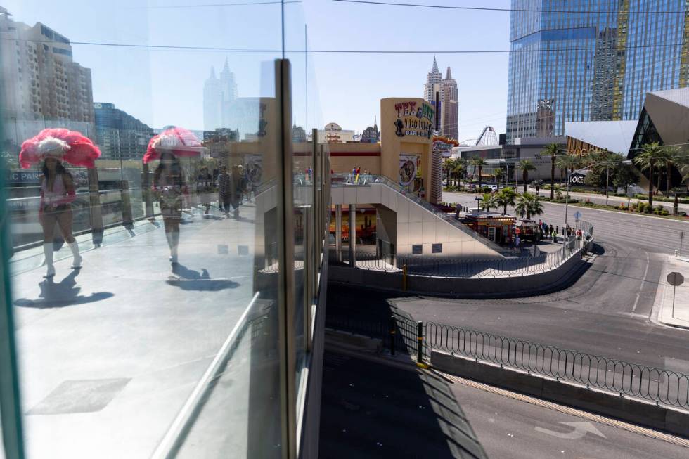 The Tex Mex & Tequila restaurant, 3725 Las Vegas Blvd. South, in Las Vegas, is seen on Tues ...