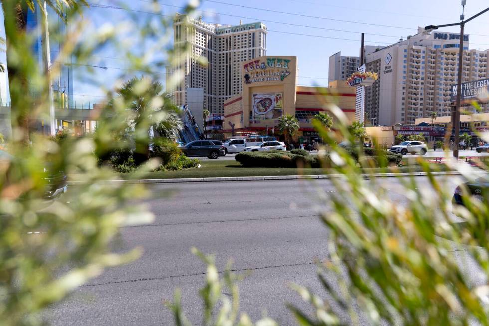 The Tex Mex & Tequila restaurant, 3725 Las Vegas Blvd. South, in Las Vegas, is seen on Tues ...