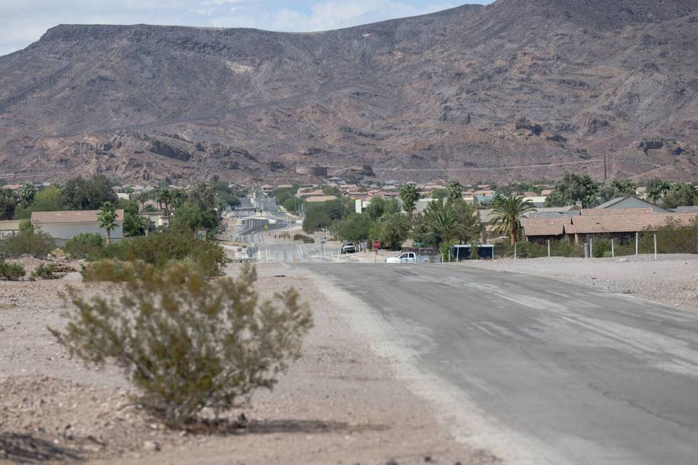 Paradise Hills Drive in Henderson, seen on Wednesday, Sept. 14, 2022. (Rachel Aston/Las Vegas R ...