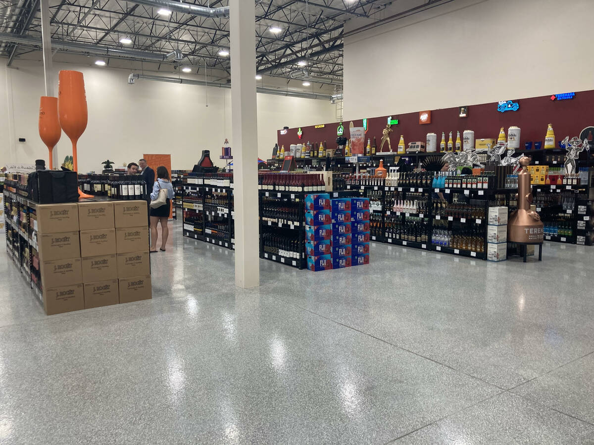 A look inside Southern Glazer's 12,000 square foot warehouse liquor store that will sell exclus ...