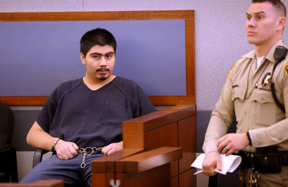 Jonathan Martinez Garcia, the student accused of attacking his Eldorado High School teacher, ap ...