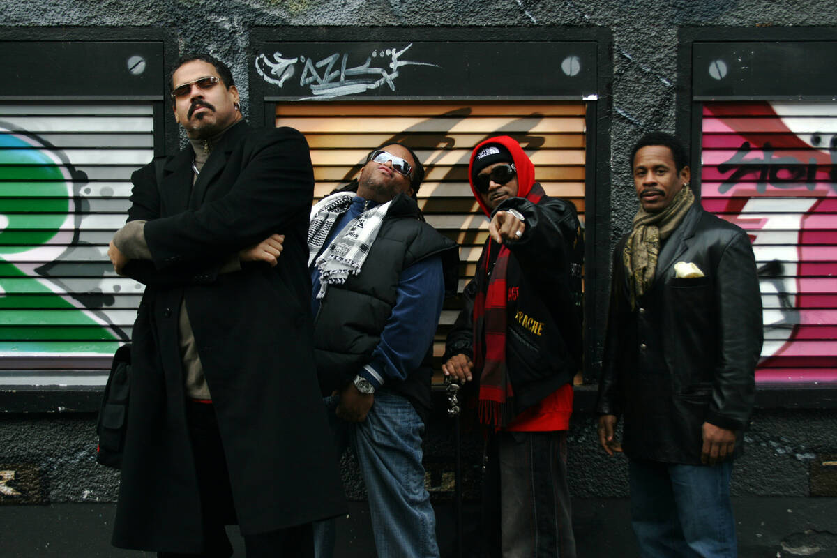 Sugarhill Gang is shown in an undated publicity photo. The band is set to appear with the band ...
