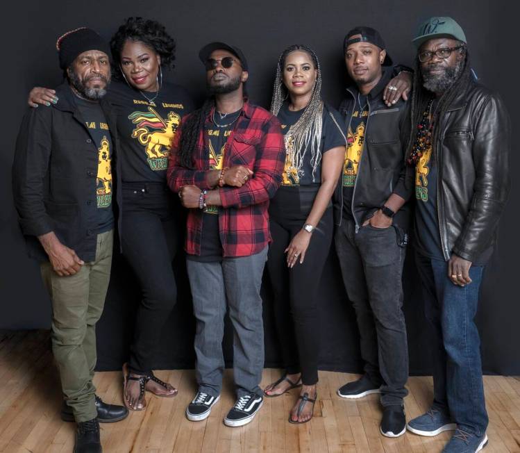The Wailers ft. Julian Marley is shown in an undated publicity photo. The band is set to appear ...