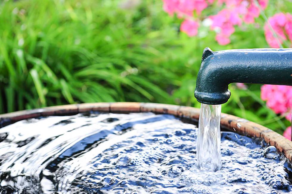 Water pump in the ga(Getty Images)rden