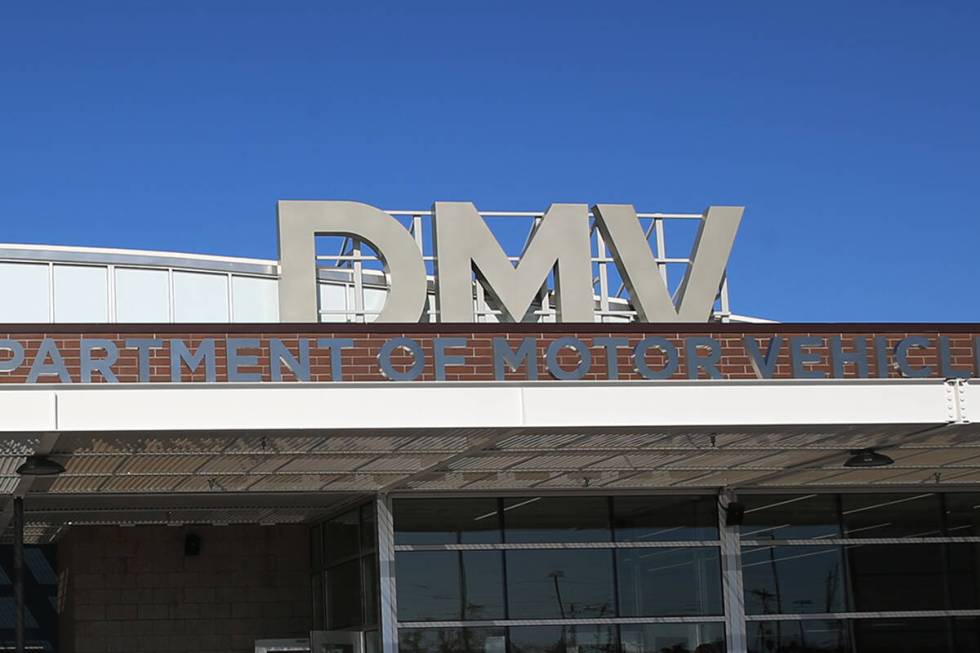 Because of an internet outage, the Nevada Department of Motor Vehicle’s Henderson office is u ...