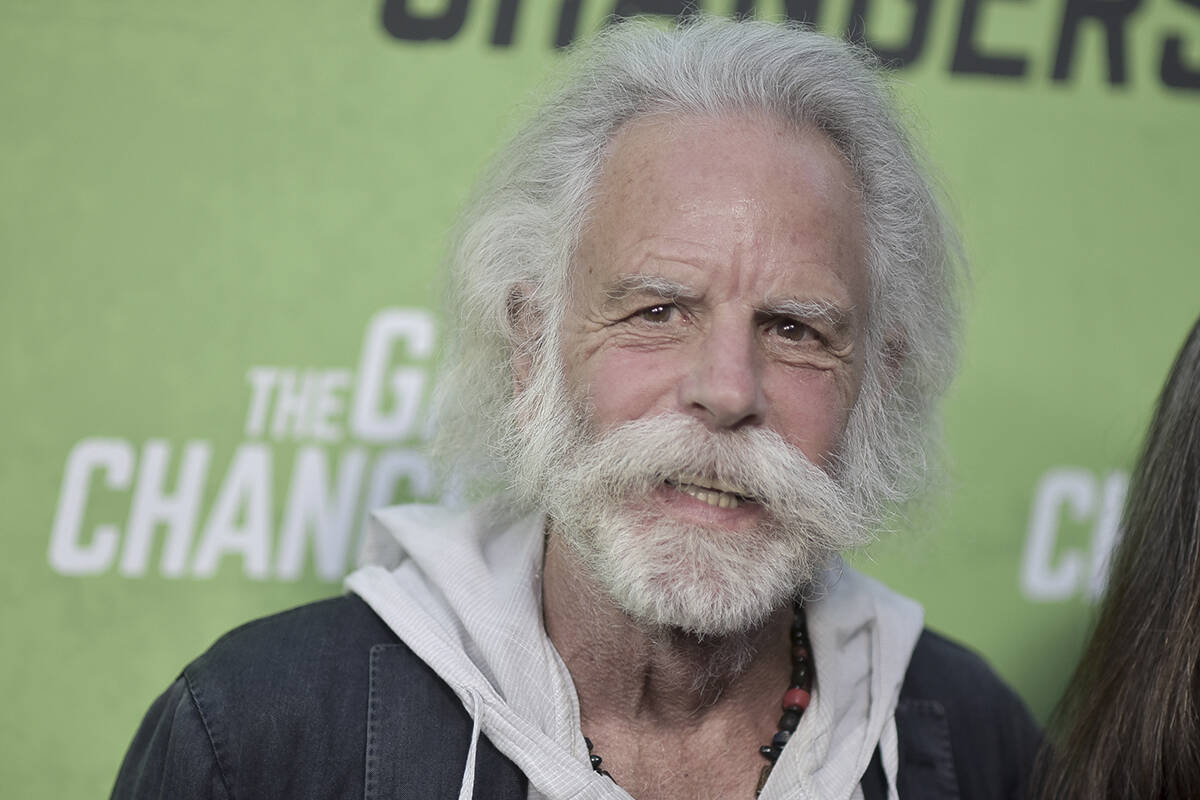 Bob Weir attends the LA premiere of "The Game Changers" at ArcLight Cinemas Hollywood ...