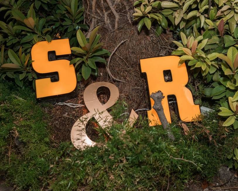 Siegfried & Roy's Jungle Palace is shown during The Neon Museum's 10th anniversary gala on Frid ...