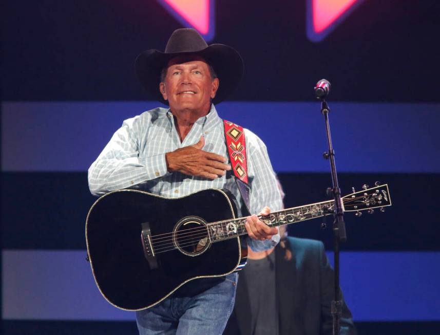 Country superstar George Strait’s charm can make a 20,000-seat arena seem downright cozy. (Ja ...