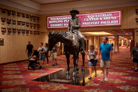 The spirit of cowboys and rodeo stands front and center at the South Point Arena and Equestrian ...