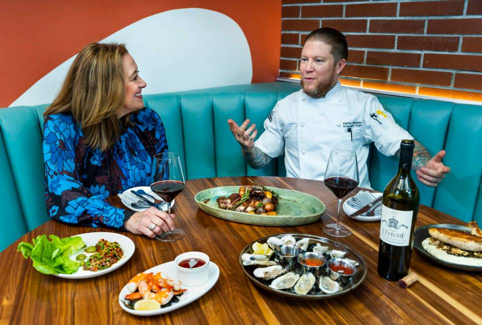 Main St. Provisions owner Kim Owens and chef Patrick Munster with some favorite dishes on Thurs ...