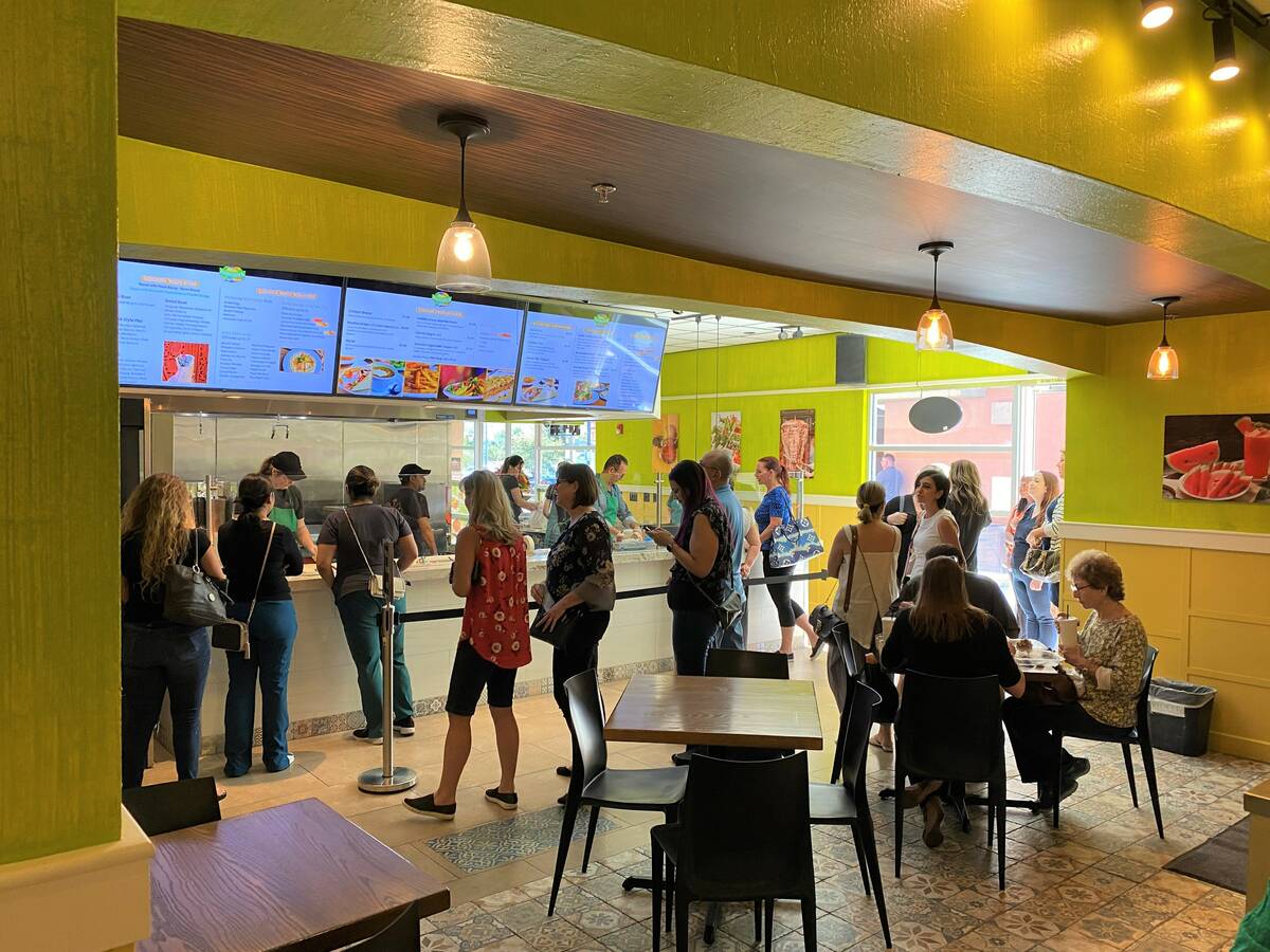 Paymon's Fresh Express, a fast-casual concept inside Paymon's Fresh Kitchen on Eastern Avenue i ...