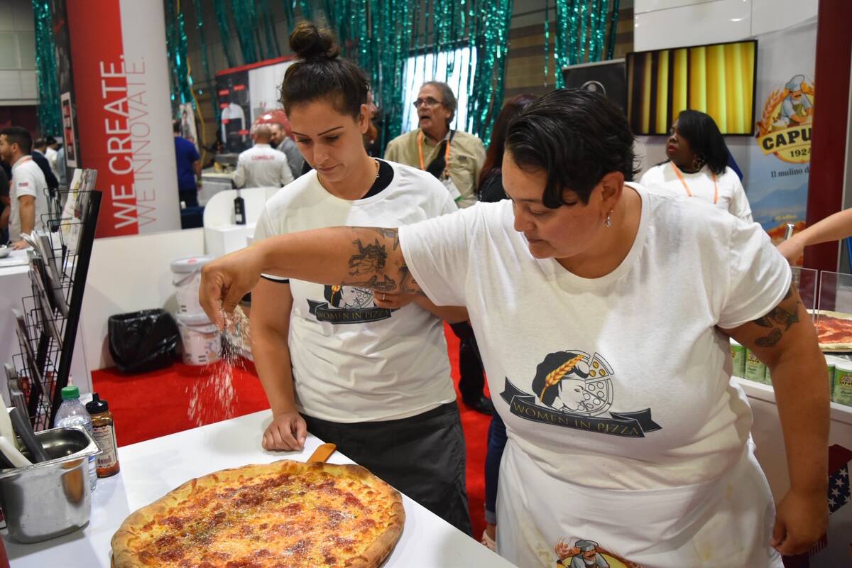 Women in Pizza, a group that empowers women in the pizza industry, will have a booth at the Las ...