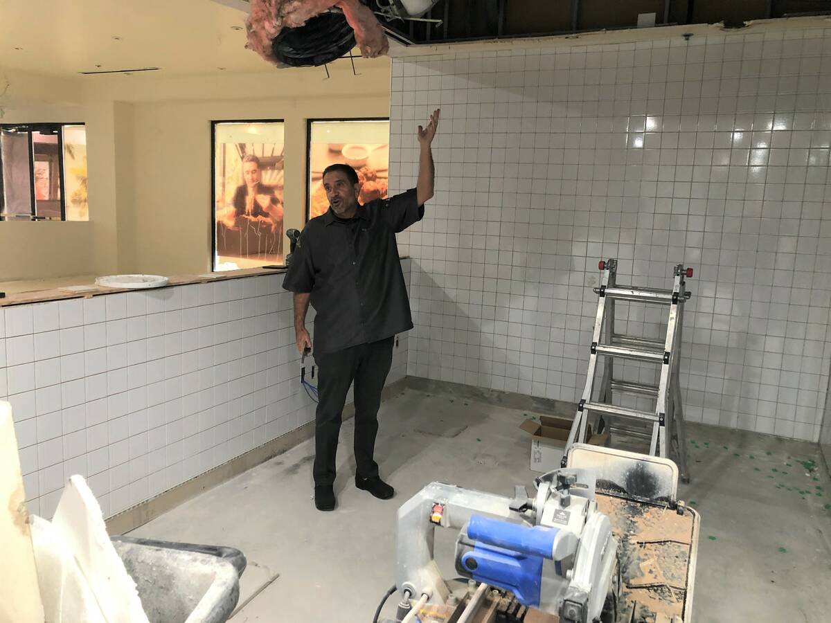 Chef Sam Marvin discusses the custom grill area taking shape at the new Echo & Rig Butcher and ...