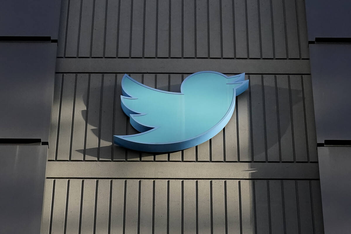 FILE - Twitter headquarters is shown in San Francisco, Friday, Oct. 28, 2022. Employees were b ...