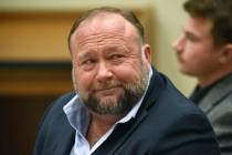 FILE - Infowars founder Alex Jones appears in court to testify during the Sandy Hook defamation ...