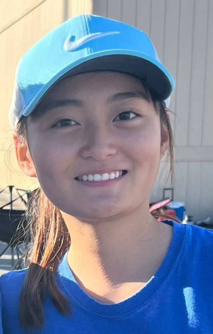 Sierra Vista's Jeslyn Cho is a member of the Nevada Preps All-Southern Nevada girls tennis team.