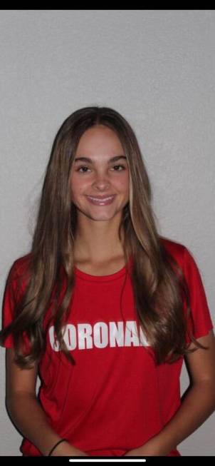 Coronado's Trinity Buchanan is a member of the Nevada Preps All-Southern Nevada girls soccer team.