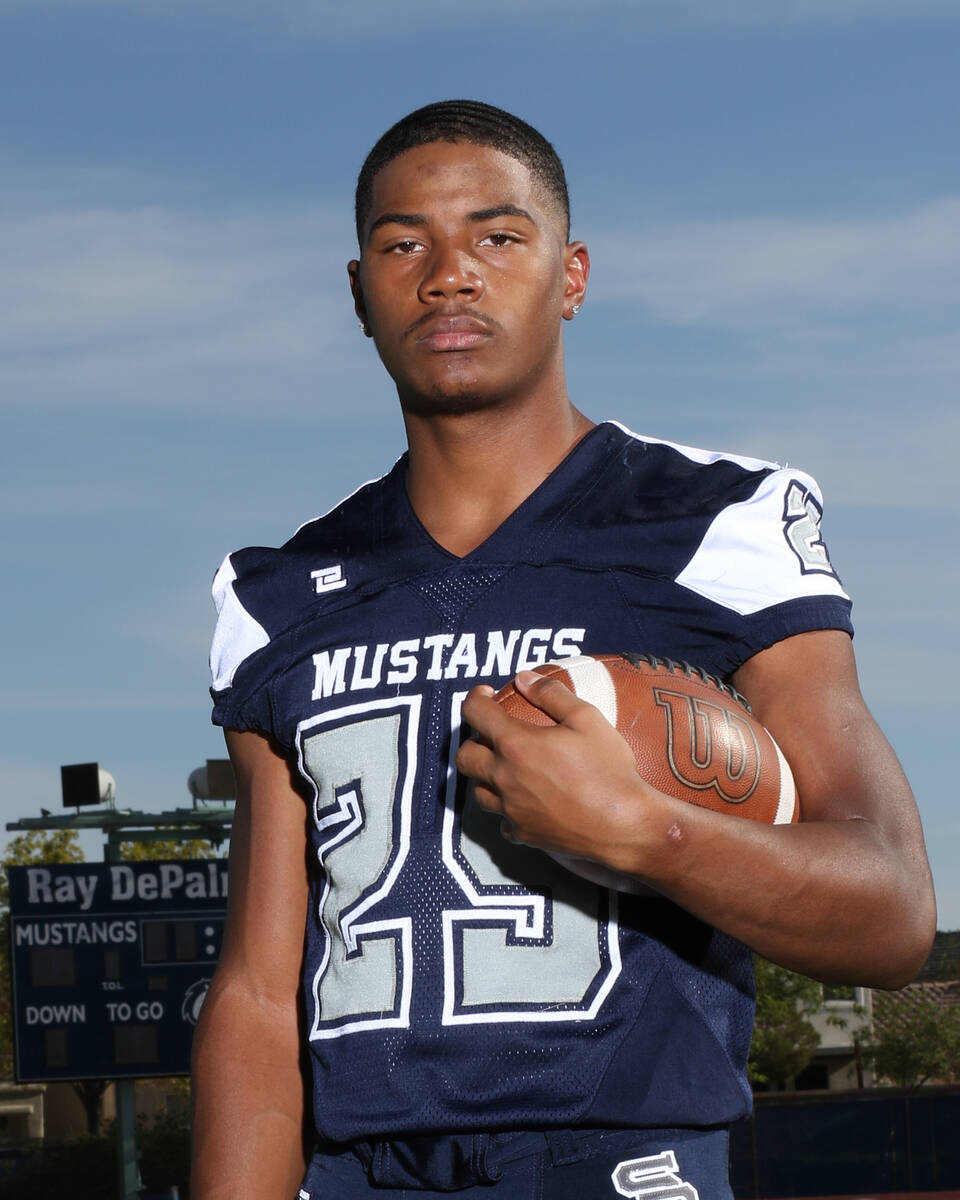 Shadow Ridge's JaQuieze Holland is a member of the Nevada Preps All-Southern Nevada football team.