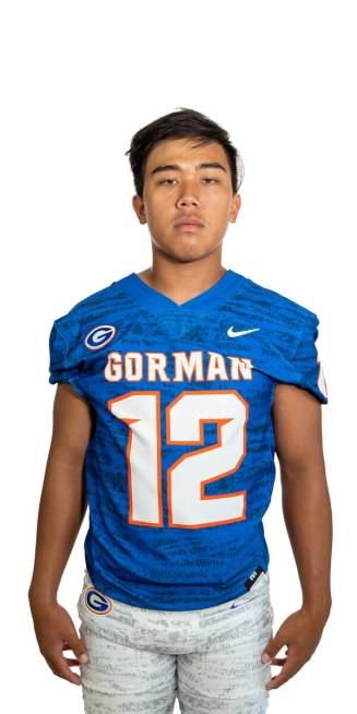 Bishop Gorman's Micah Alejado is a member of the Nevada Preps All-Southern Nevada football team.