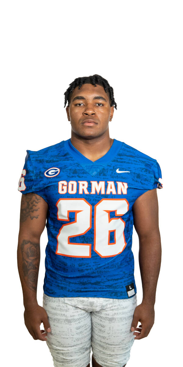 Bishop Gorman's Jamih Otis is a member of the Nevada Preps All-Southern Nevada football team.